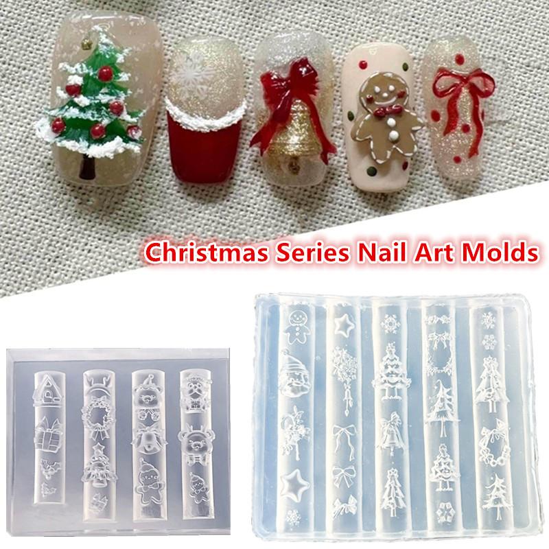 Nail Art For Men - Natal boneco de neve árvore de