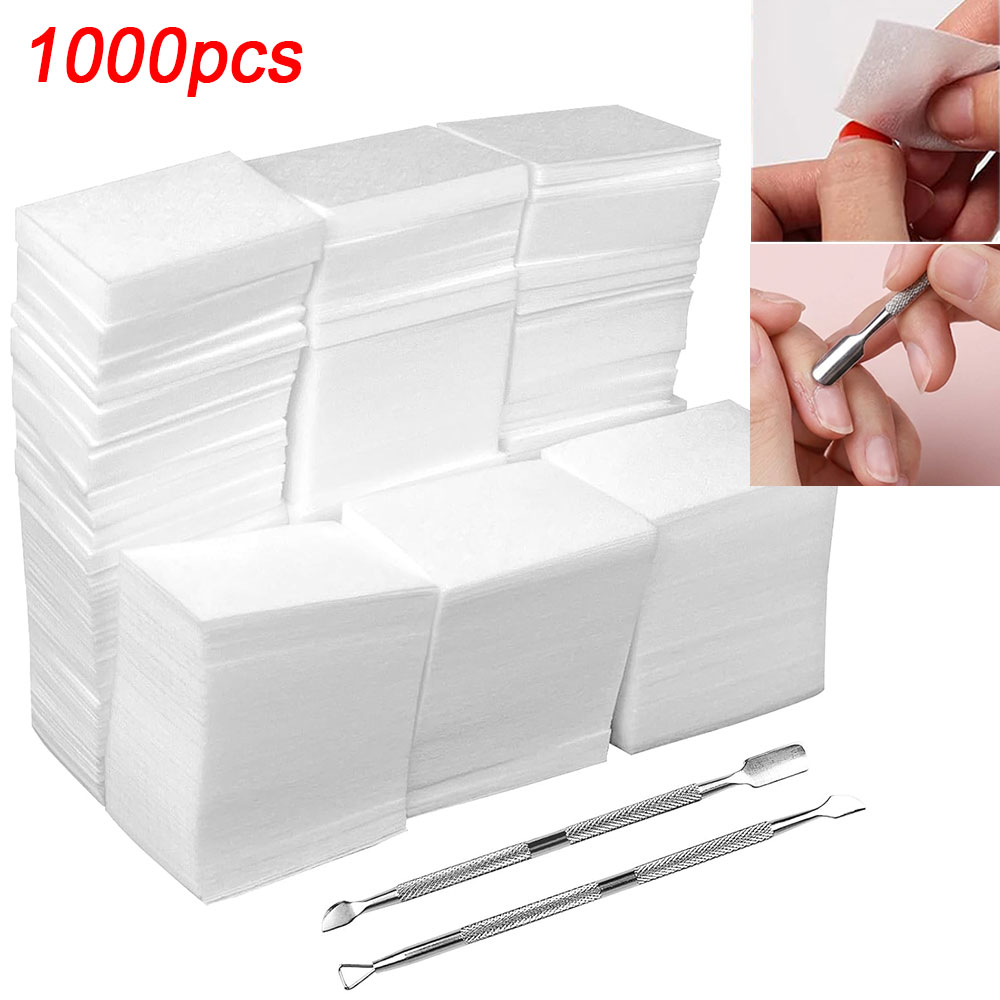 Nail Art Gel - 1000 Unidades de Lenços para Unhas