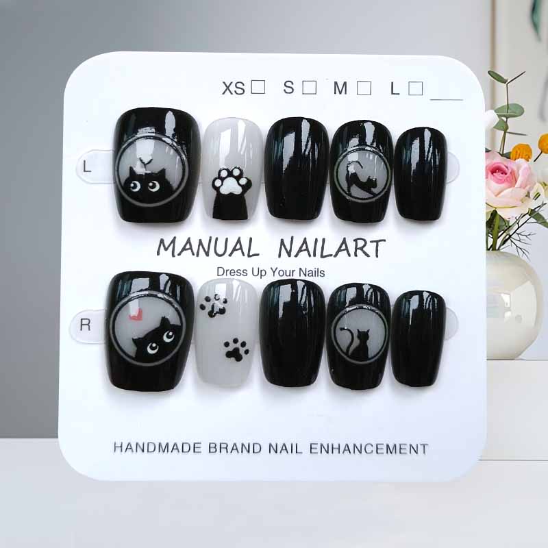 Nail Art Pink - 10 pçs bonito dos desenhos animados