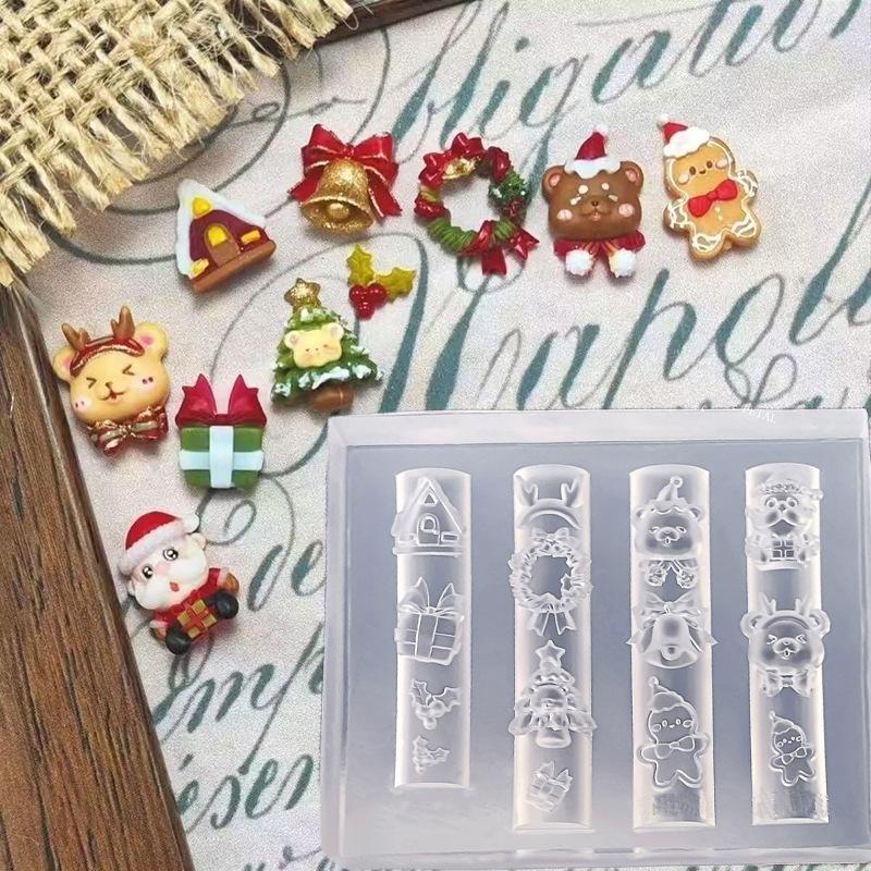 Natal boneco de neve árvore de - Nail Art For Men avaliação e preço