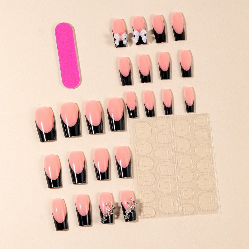 24 Unidades de Unhas Postiças  - Nail Art Pink avaliação e preço