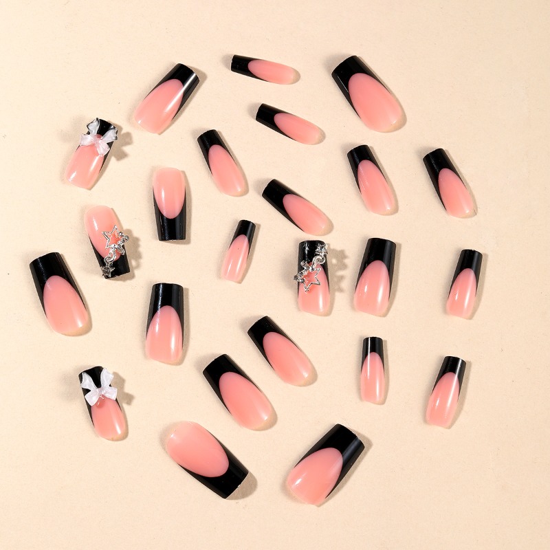 24 Unidades de Unhas Postiças  - Nail Art Pink avaliação e preço
