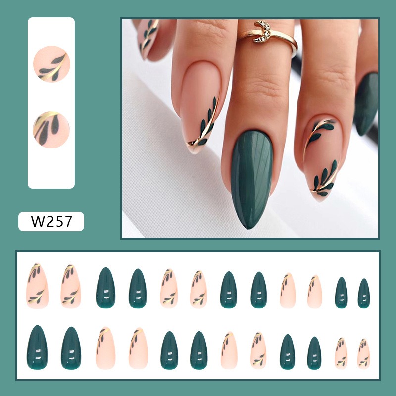 24p/set imprensa de amêndoa de - Nail Art Pink avaliação e preço