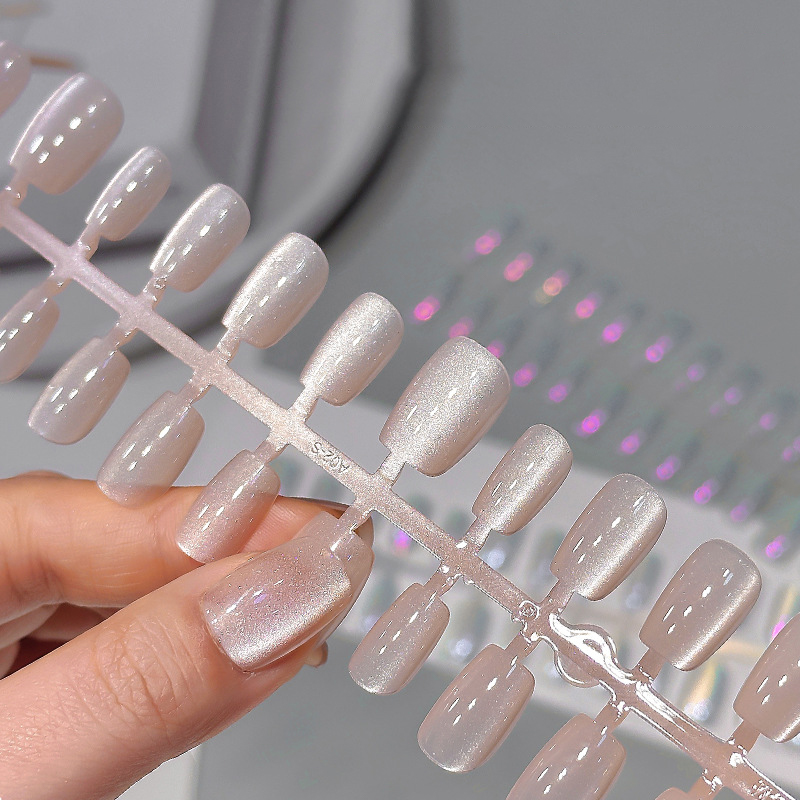 Imprensa Curta Em Unhas, Olhos - Nail Art Full Cat Eye avaliação e preço