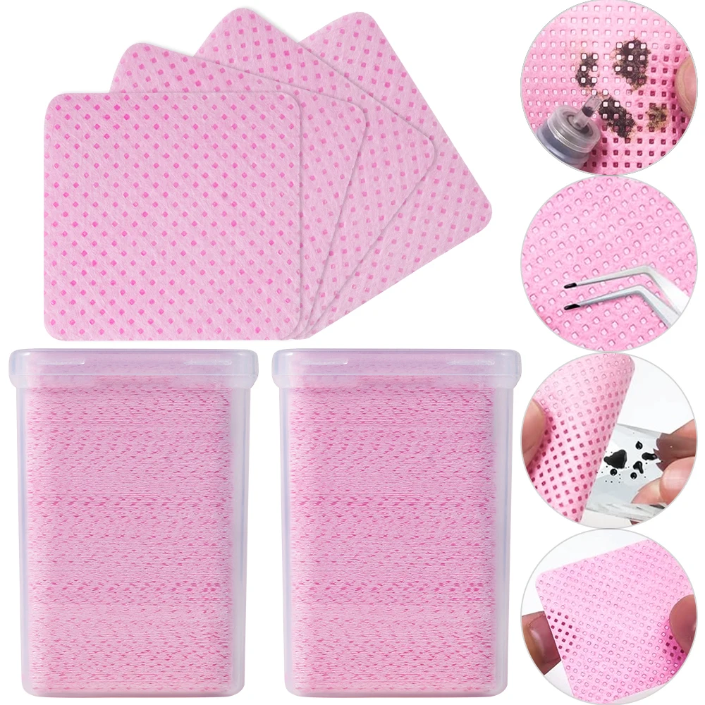 200 pçs rosa sem fiapos remove - Nail Art Pink avaliação e preço