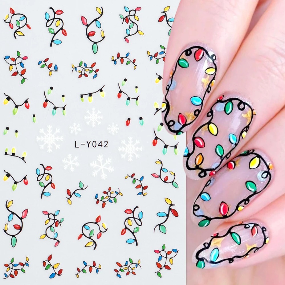 Lanternas luminosas natal arte - Nail Art For Men avaliação e preço