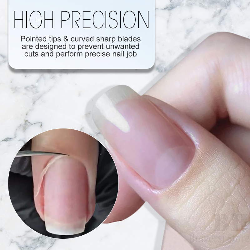 Tesoura de cutícula curvada em - Nail Art For Men avaliação e preço