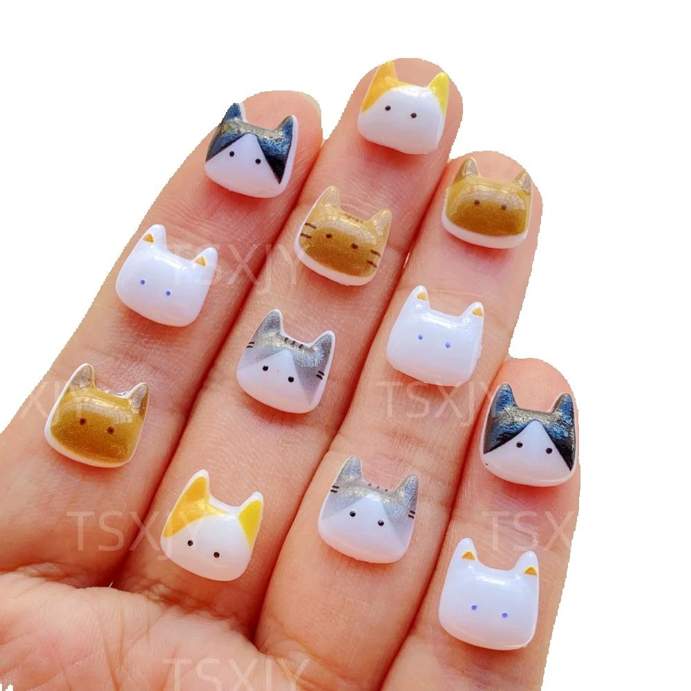 50 Peças de Mini Figuras de An - Nail Art Xmas avaliação e preço