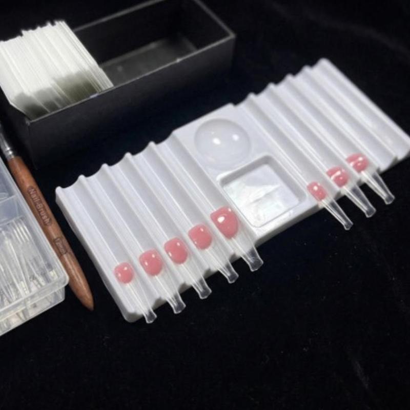 Paleta Reutilizável para Nail  - Nail Art Vector avaliação e preço