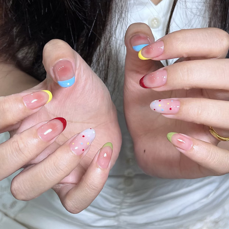 Conjunto de 24 Unhas Postiças  - Nail Art Pink avaliação e preço