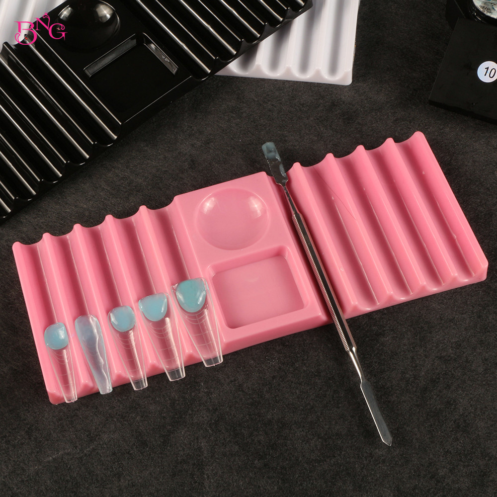 Suporte Duplo BNG de Plástico  - Nail Art Vector avaliação e preço