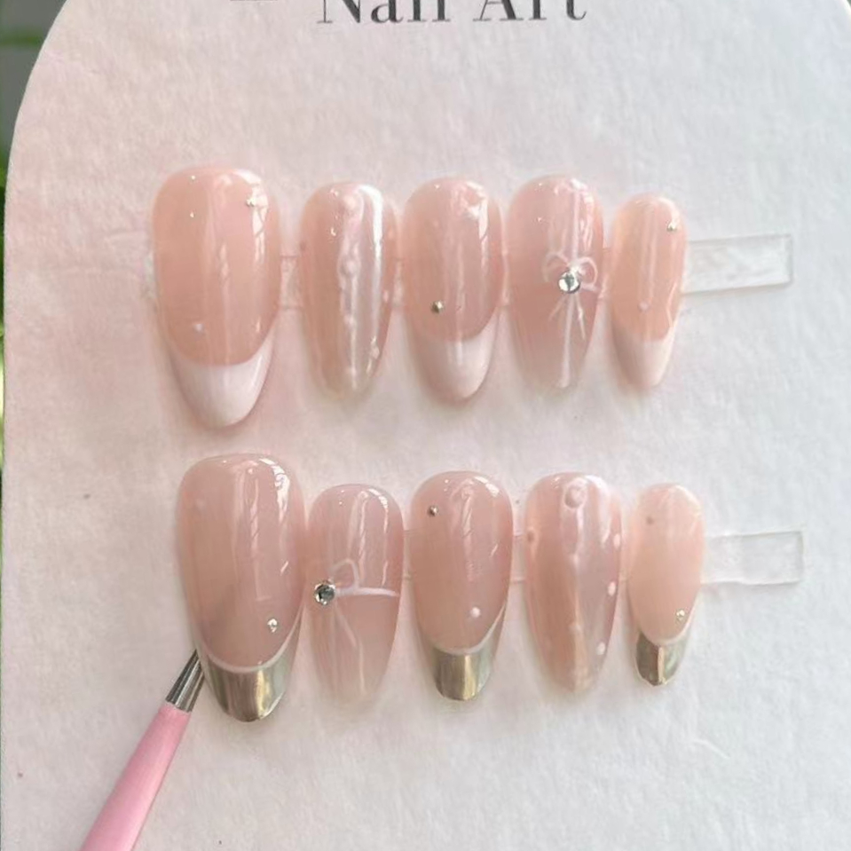 10 pçs artesanal imprensa em u - Nail Art Pink avaliação e preço