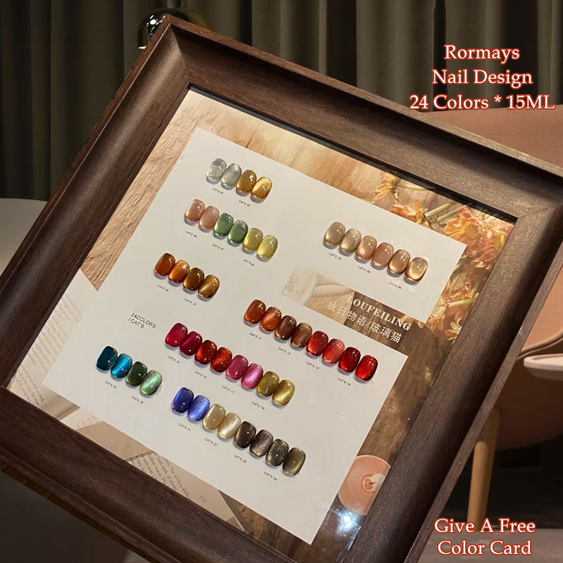 Conjunto de 24PCS de Esmalte G - Nail Art Red Wine Cat Eye avaliação e preço