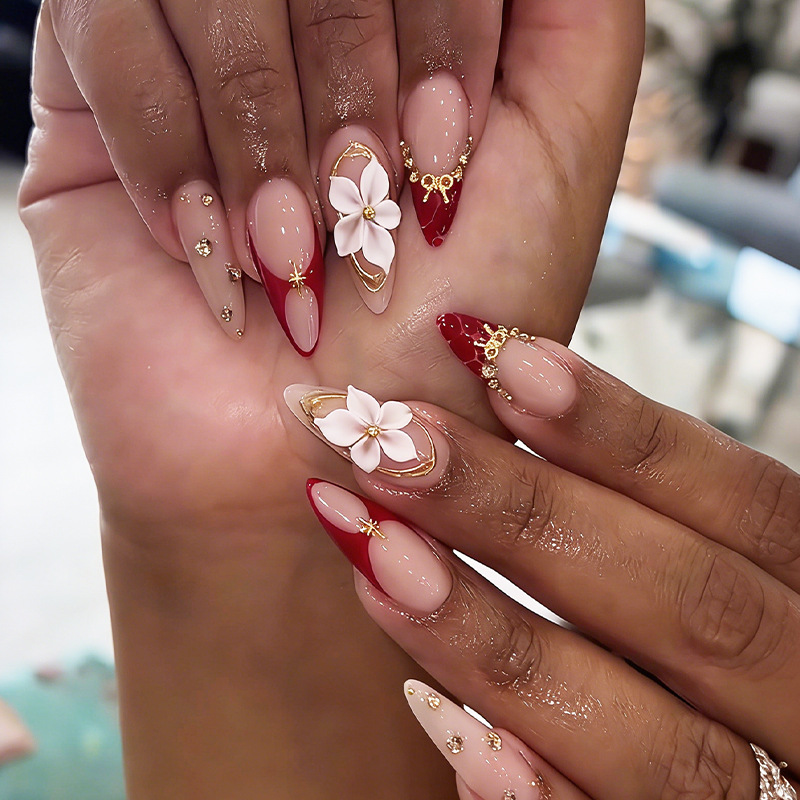 24 peças de Unhas Postiças Amê - Nail Art Pink avaliação e preço