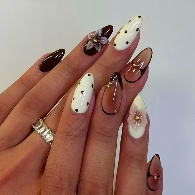 24 peças de Unhas Postiças Amê - Nail Art Pink avaliação e preço