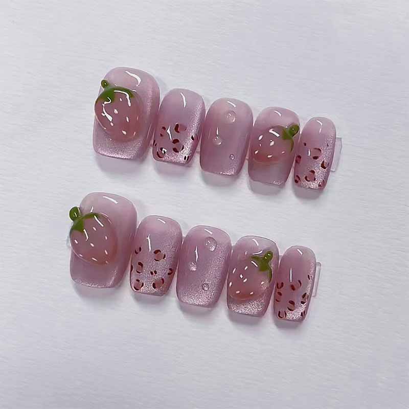 10 pçs feminino vinho tinto ar - Nail Art Red Wine Cat Eye avaliação e preço