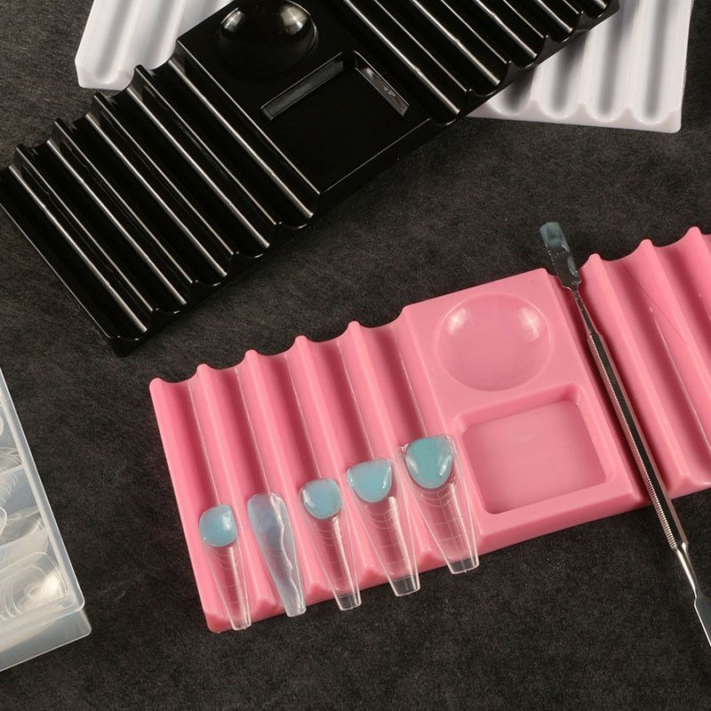 Paleta Reutilizável para Nail  - Nail Art Vector avaliação e preço