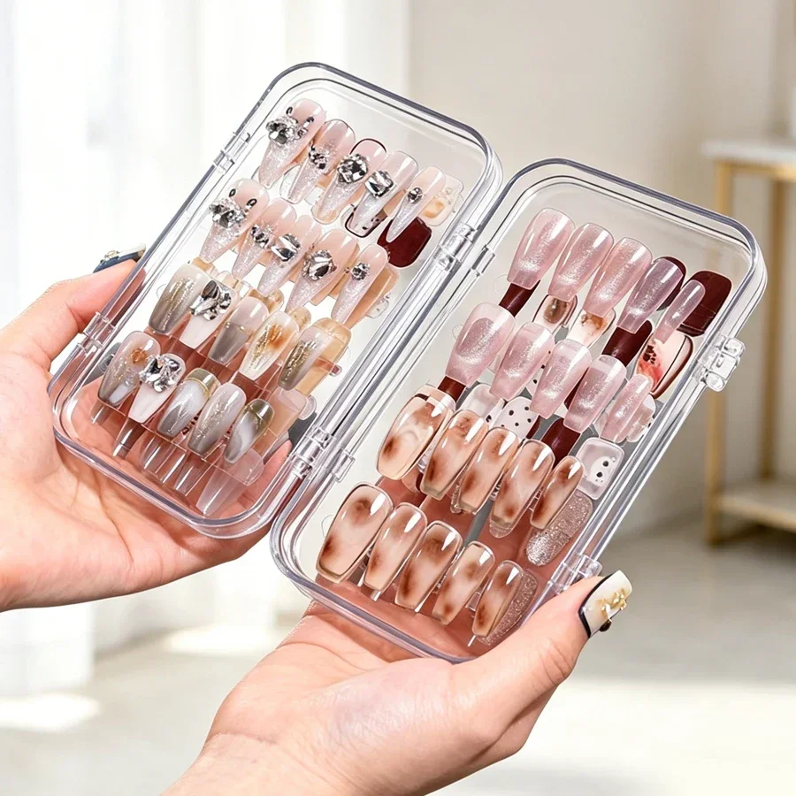 Caixa Organizadora Transparent - Nail Art Vector avaliação e preço