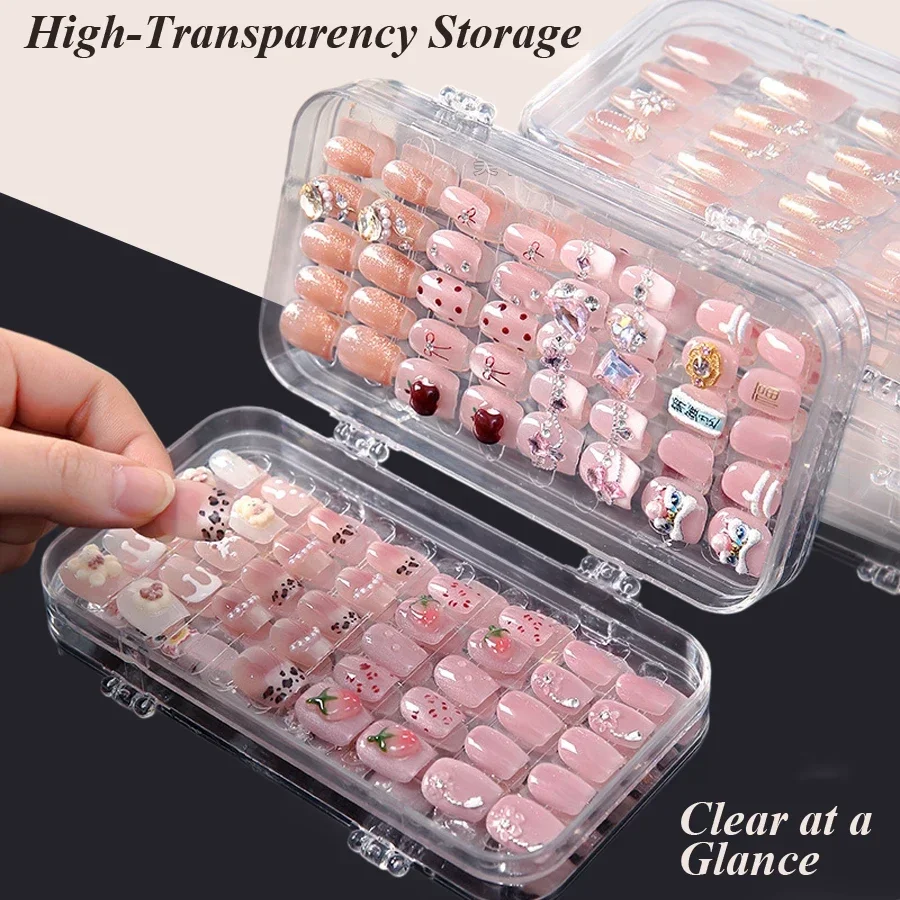 Caixa Organizadora Transparent - Nail Art Vector avaliação e preço
