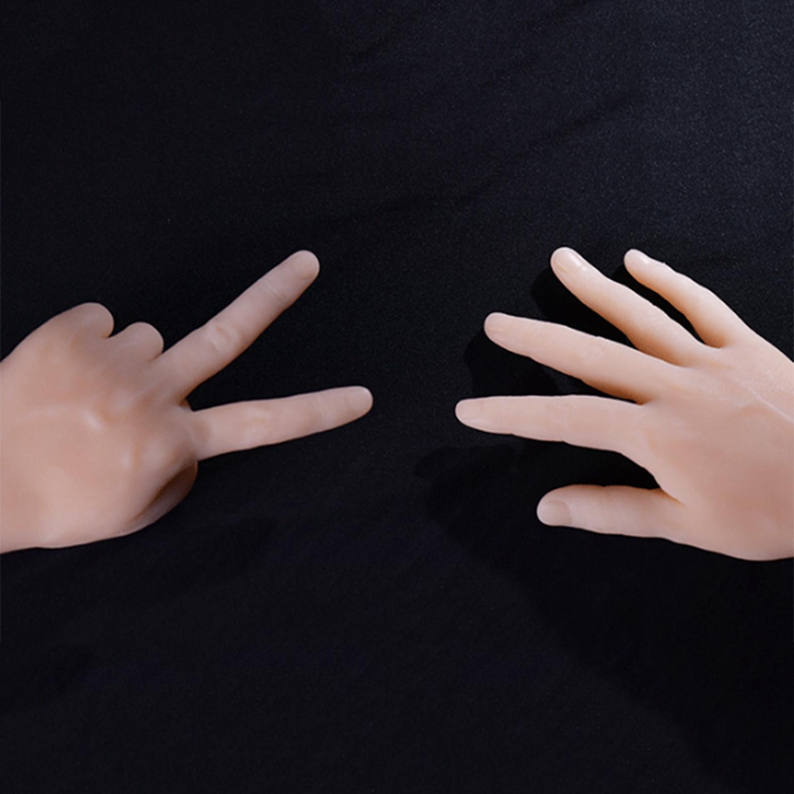 Mãos falsas realistas para hom - Nail Art For Men avaliação e preço