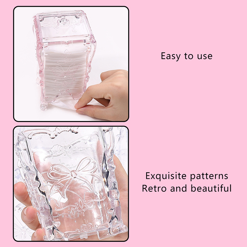 Almofada de algodão caixa de a - Nail Art Pink avaliação e preço