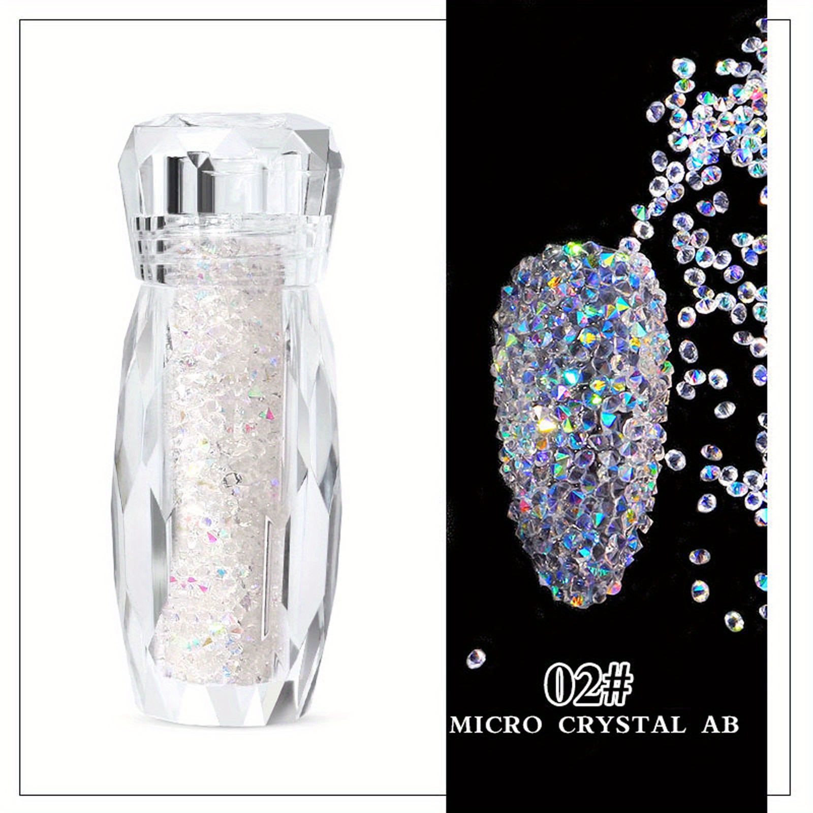 Glitter caviar unhas strass fa - Nail Art Xmas avaliação e preço