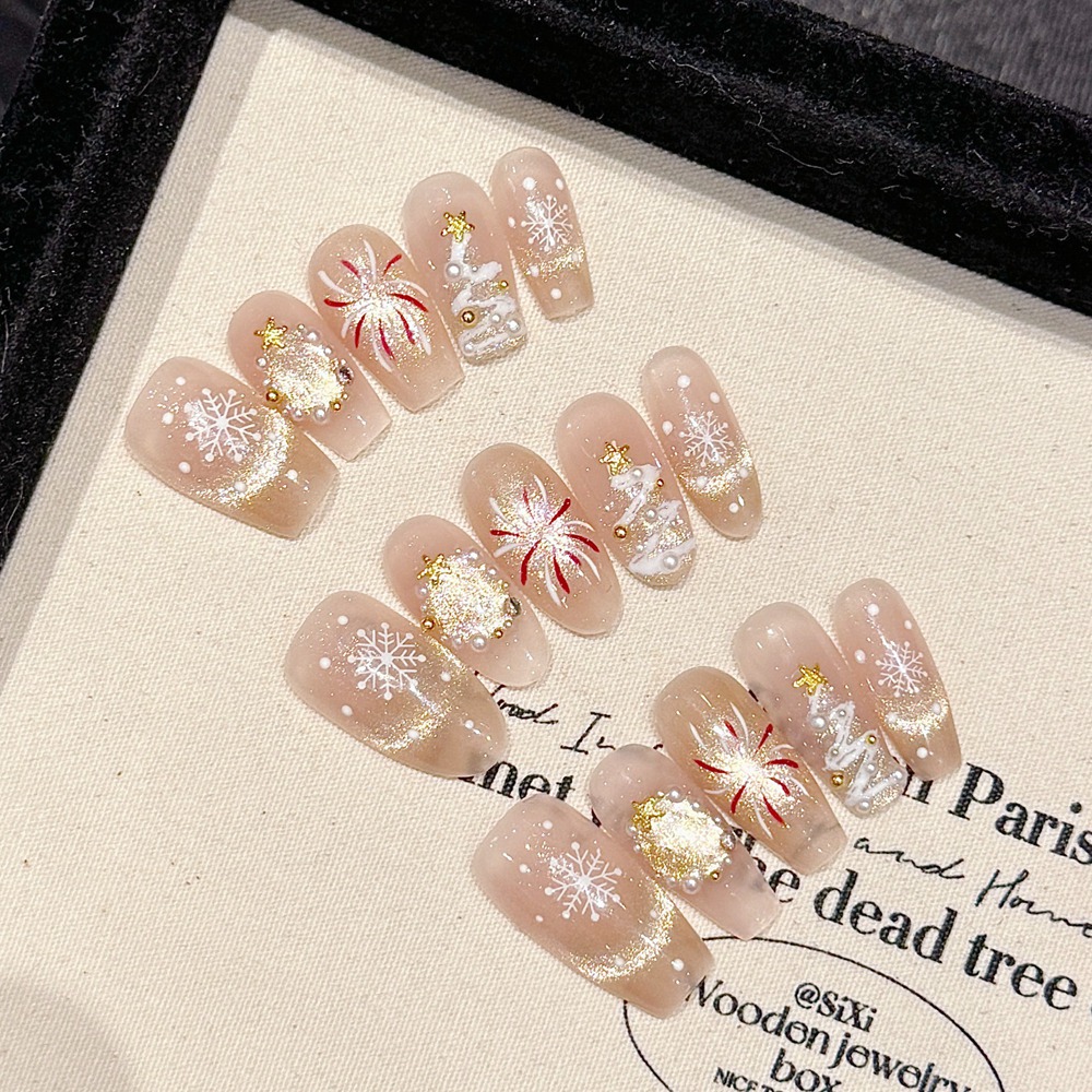 Imprensa nua feita à mão em un - Nail Art Full Cat Eye avaliação e preço